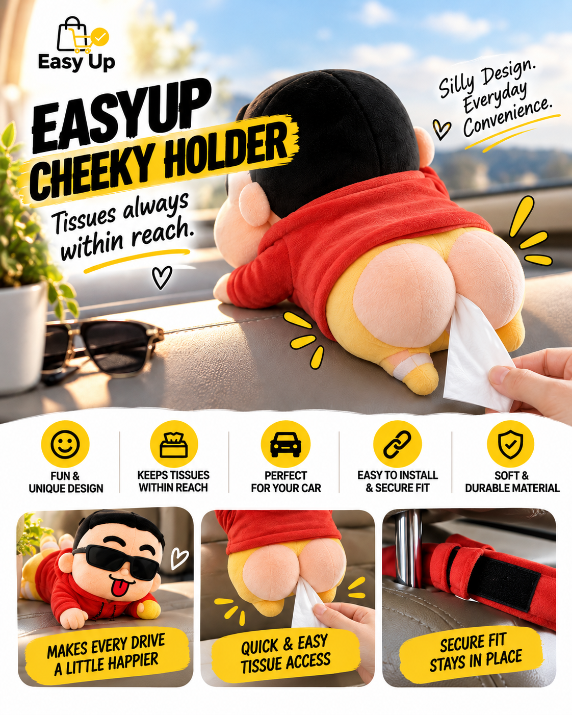 EasyUp Cheeky Holder