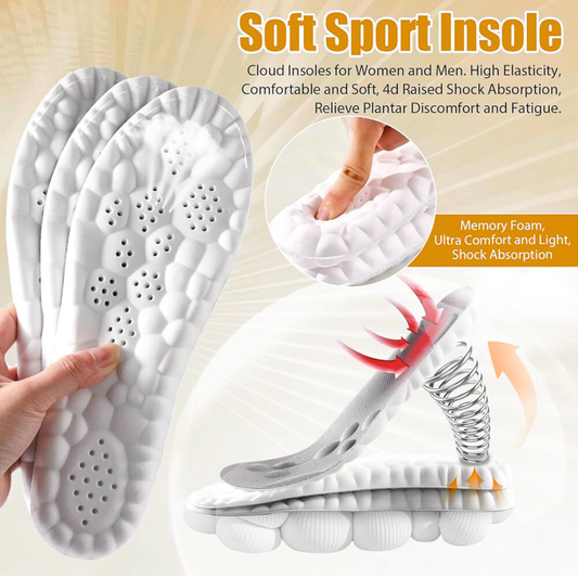 Pressure-Relief Cloud Insoles
