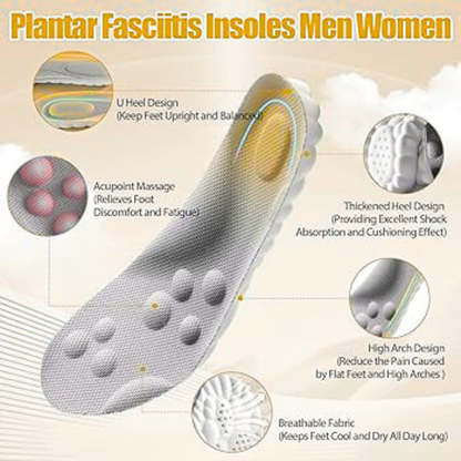 Pressure-Relief Cloud Insoles